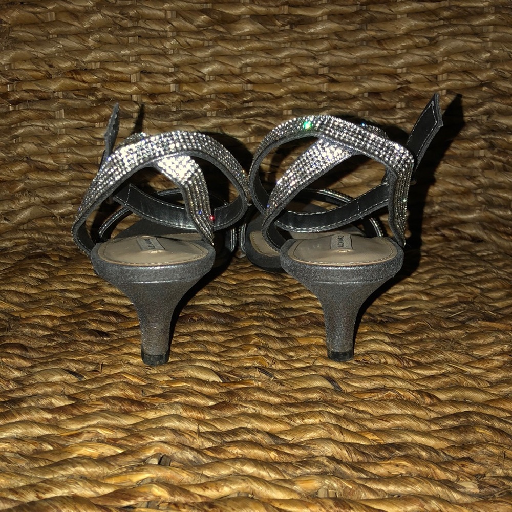 Gray Rhinestone heels - Picture 5 of 5